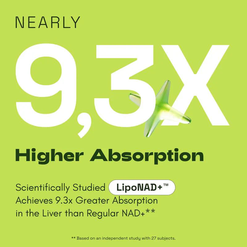 NAD+ Supplement for Skin Aging Support, Energy, and Focus