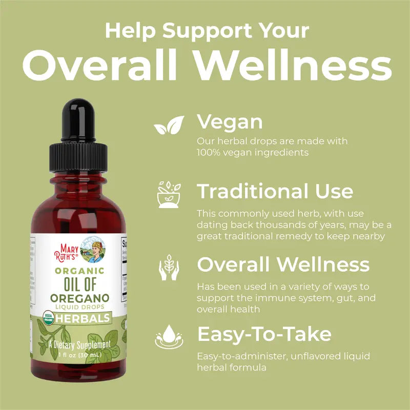 Organic Oil of Oregano Liquid Drops