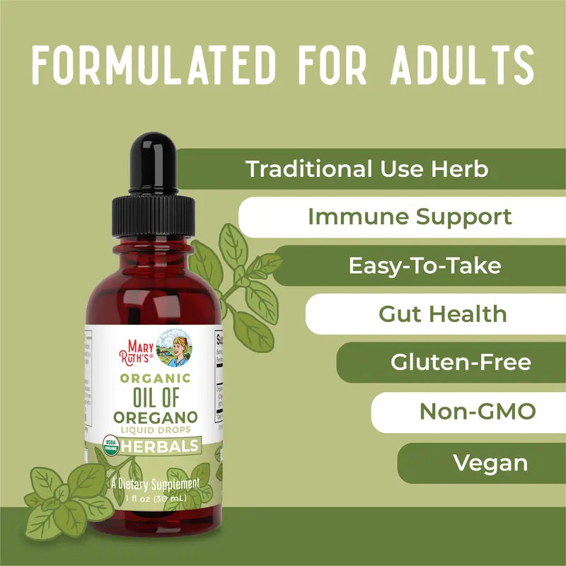 Organic Oil of Oregano Liquid Drops