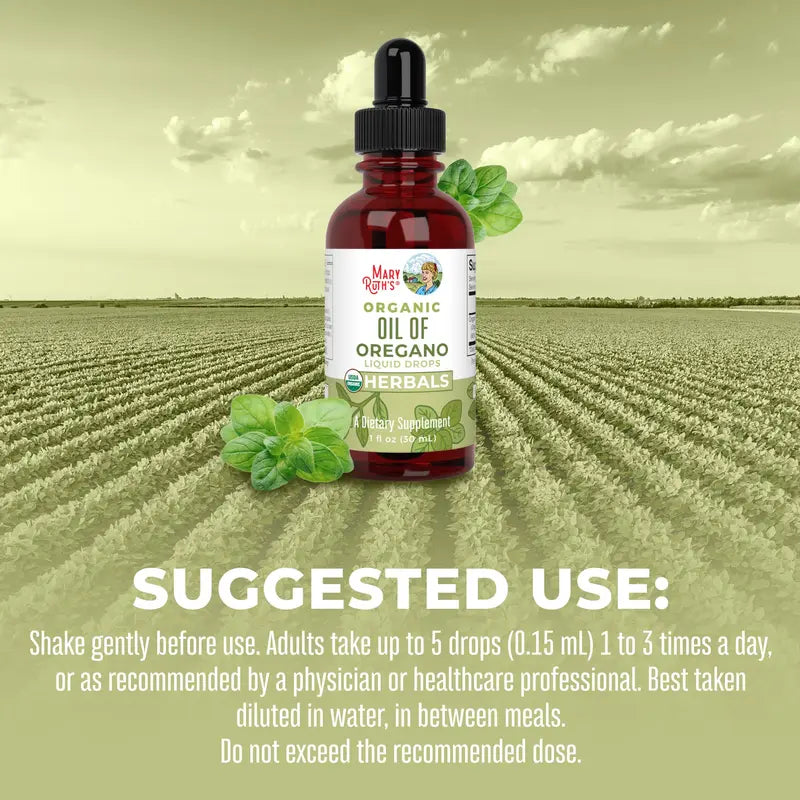 Organic Oil of Oregano Liquid Drops