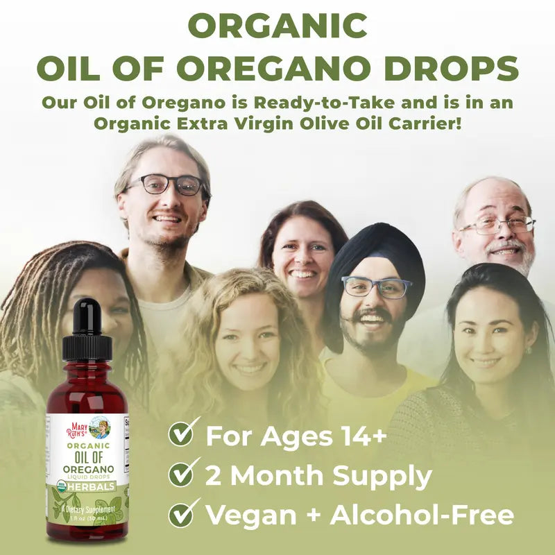 Organic Oil of Oregano Liquid Drops
