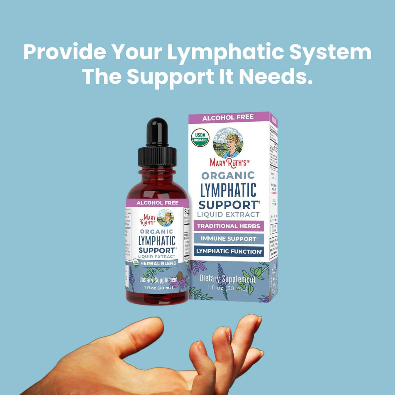 Organic Lymphatic Support Herbal Extract